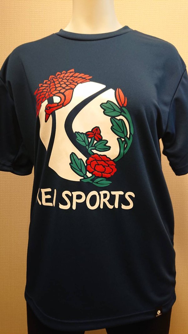 画像1: 【KEIスポーツ】花鳥Tシャツ (1)