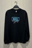 画像1: KEIスポーツ BOXロゴロングTシャツ (1)