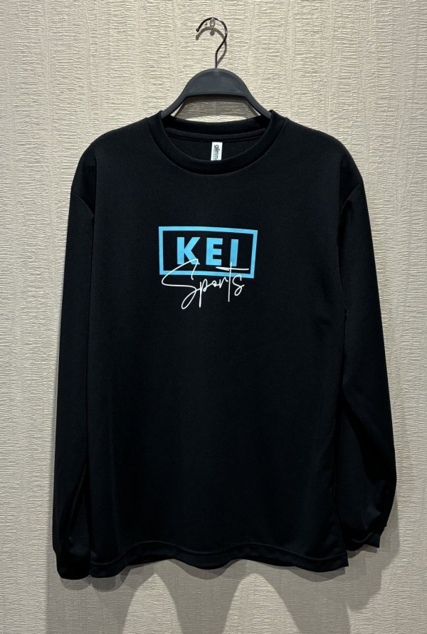 画像1: KEIスポーツ BOXロゴロングTシャツ (1)