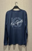 画像2: KEIスポーツ ラインアットロングTシャツ (2)
