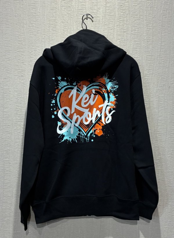 画像3: KEIスポーツ ハートZIPパーカー (3)