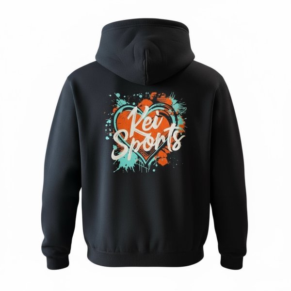 画像2: KEIスポーツ ハートZIPパーカー (2)